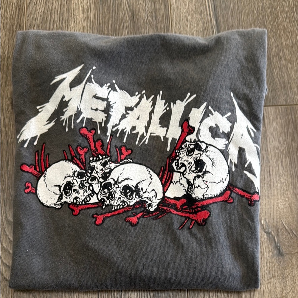 Gray Long Sleeve Tee